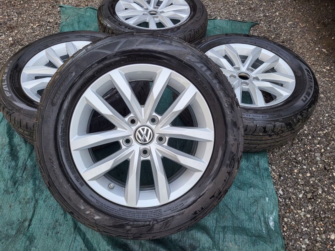 Nová Letní sada alu kol originál volkswagen Sepang ET41 6,5J R16 Volkswagen OEM