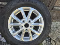 Alu disky VW Volkswagen Transporter MultivanT7 / Crafter Syrakus ET60 6,5J x 16 7T0601025 Volkswagen OEM