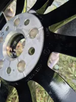 Nová letní kola VW Transporter T7 Toshima black ET60 7,5J x 18 7t0601025E Volkswagen OEM