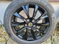 Nová letní kola VW Transporter T7 Toshima black ET60 7,5J x 18 7t0601025E Volkswagen OEM