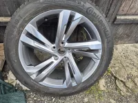 Nová zimní celoroční sada alu kol originál VW Volkswagen Tiguan R-line Valencia ET38 8,5J x 19 Volkswagen OEM