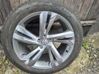 Nová zimní celoroční sada alu kol originál VW Volkswagen Tiguan R-line Valencia ET38 8,5J x 19 | ET38