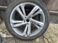 Nová zimní celoroční sada alu kol originál VW Volkswagen Tiguan R-line Valencia ET38 8,5J x 19 Volkswagen OEM