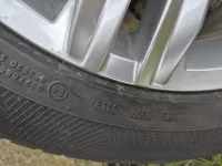 Nová Zimní kola originál Volkswagen Tiguan Sebring ET43 7J X 18 vč. zimních pneu Continental 235/55/18 Volkswagen OEM