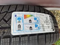 Nová Zimní kola originál Volkswagen Tiguan Sebring ET43 7J X 18 vč. zimních pneu Continental 235/55/18 Volkswagen OEM