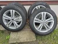 Nová Zimní kola originál Volkswagen Tiguan Sebring ET43 7J X 18 vč. zimních pneu Continental 235/55/18 | ET43