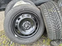 Zimní ocelová sada original VW Golf ET48 6J x 16 5q0601027q Volkswagen OEM