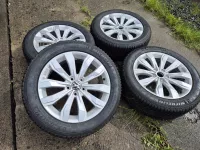 Zimní sada alu disků  originál Volkswagen Kulmbach T-roc ET45 7J x 17 2GA601025A Michelin | ET45