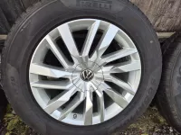Zimní sada alu kol originál Volkswagen Touareg III Osorno ET28 8J x 19 Volkswagen OEM