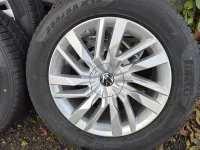 Zimní sada alu kol originál Volkswagen Touareg III Osorno ET28 8J x 19 Volkswagen OEM