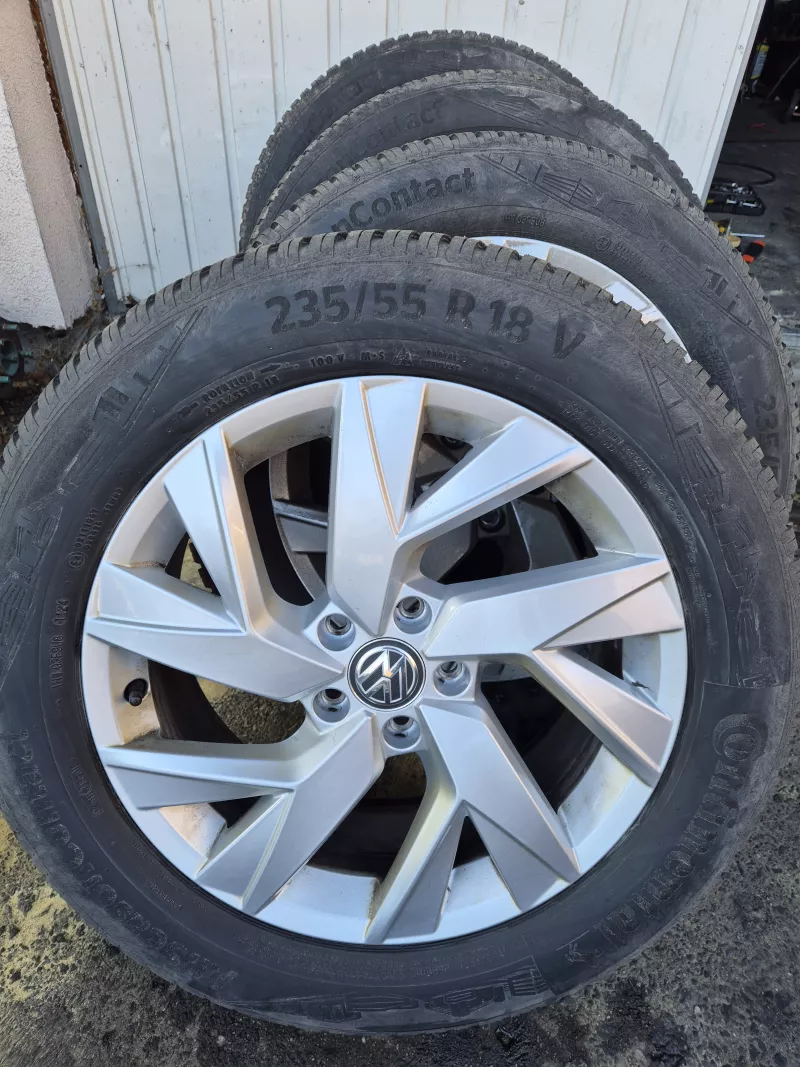 Celoroční kola originál Volkswagen Tiguan Frankfurt ET43 7J X 18 Volkswagen OEM