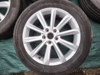Nová Letní sada alu kol originál volkswagen Helsinki R17 3g0601025c vč. letních pneu 215/55/17 continental Volkswagen OEM