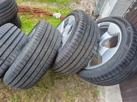Nová letní kola originál Volkswagen ID Buzz R20 přední 8J ET45 1T3601025AB zadní ET58 10J 1T3601025AC Bridgestone Volkswagen OEM