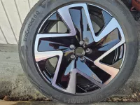 Nová letní kola originál Volkswagen ID Buzz R20 Solna přední 8J ET45 1T3601025e zadní ET58 10J 1T3601025d Volkswagen OEM