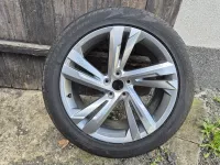 nová Letní kola originál VW Volkswagen ValenciaTiguan Tayron R-line ET38 8,5J x 19 letní pneu Continental 255/45/19 Volkswagen OEM