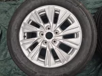 Nová letní kovaná kola VW Multivan Caravelle T7 Dundrod silver ET60 6,5J x 17 Volkswagen OEM