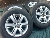 Originální hliníková kola VW Transporter T5 T6 / Amarok Aldo ET49 8J x 17 2H0601025j | ET49