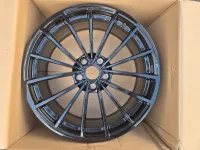 Originální kovaná kola Volkswagen Golf R / GTI Scottsdale black R19 8Jx19 ET50, alu kola Golf 8 R 5H0601025AH, kovaná kola VW golf R originál Volkswagen OEM