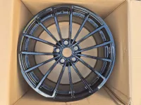 Originální kovaná kola Volkswagen Golf R / GTI Scottsdale black R19 8Jx19 ET50, alu kola Golf 8 R 5H0601025AH, kovaná kola VW golf R originál Volkswagen OEM