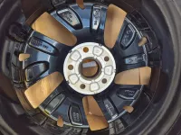 Sada disků Belmont černé Golf ET46 6,5J x 17 5h0601025B Volkswagen OEM