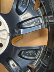 Sada disků Belmont černé Golf ET46 6,5J x 17 5h0601025B Volkswagen OEM