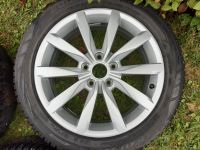 Zimní kola originál Volkswagen Golf 5 6 7 Dijon ET49 7J X 17 včetně zimních pneu Volkswagen OEM