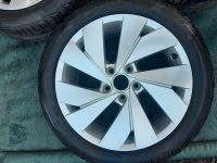 Letní sada alu kol originál VW Belmont VW Golf / Golf 8 ET51 7,5J x 17 5H0601025C Goodyear Volkswagen OEM