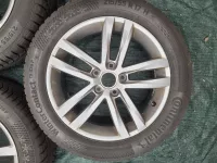 Zimní sada alu kol originál Volkswagen Touran Salvador ET52 6,5j x 17 Pirelli 215/55/17 Volkswagen OEM