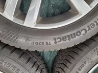 Zimní sada alu kol originál Volkswagen Touran Salvador ET52 6,5j x 17 Pirelli 215/55/17 Volkswagen OEM